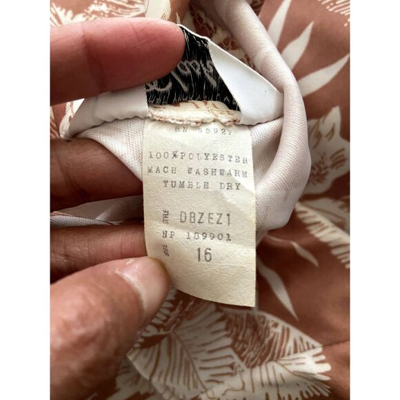 NPC Fashions vintage 70s blouse with removeable tank size 16 - Picture 7 of 7